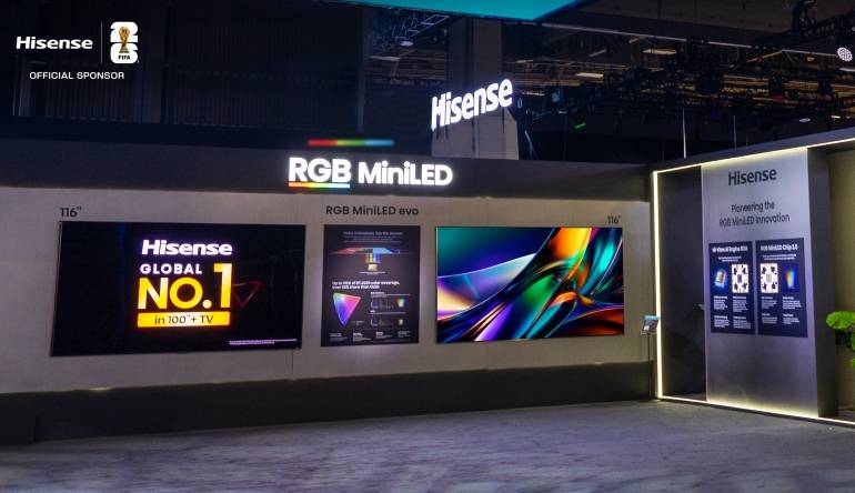 TV Hisense mit neuer RGB MiniLED-Technologie für Flat-TVs  - News, Bild 1