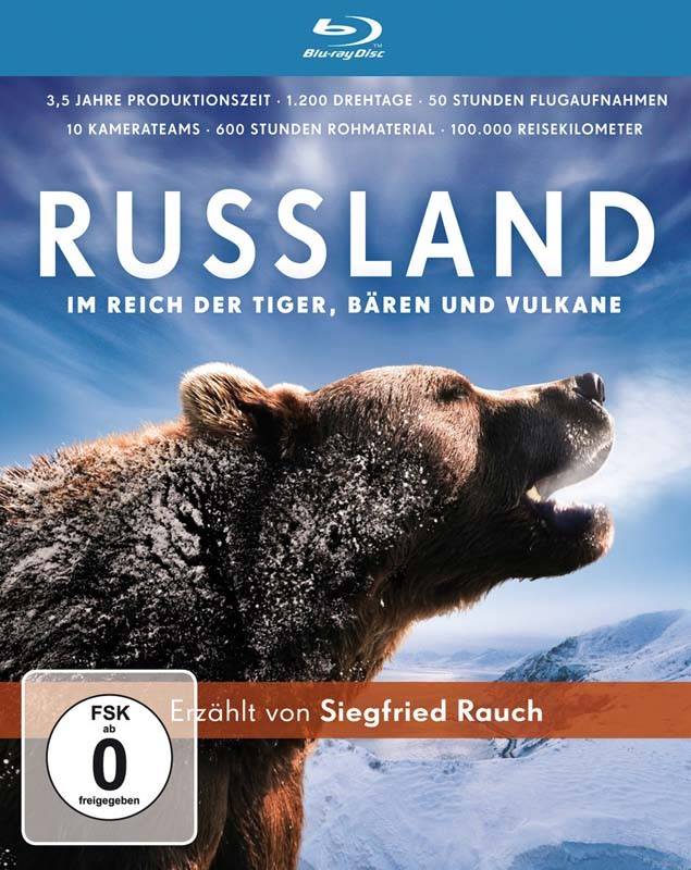 Blu-ray Film Russland – Im Reich der Tiger, B&auml;ren und Vulkane (Polyband) im Test, Bild 1