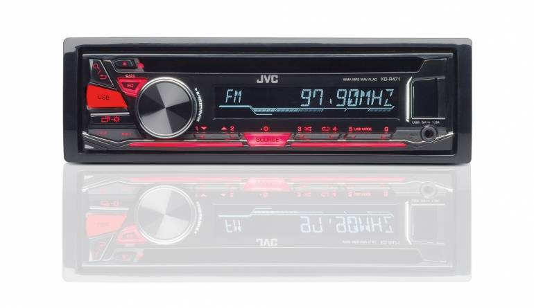 1-DIN-Autoradios JVC KD-R471 im Test, Bild 1