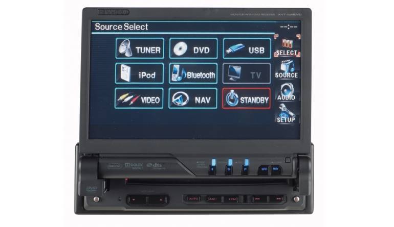 Moniceiver Kenwood KVT-524DVD im Test, Bild 1